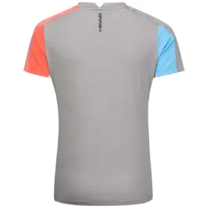 Head Women's TECH padel T-SHIRT 814553-GREL Grey Image 3