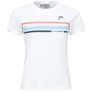 Head Women's Tech Padel T-Shirt white 3
