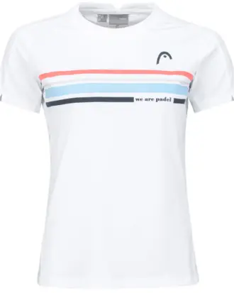 Head Women's Tech Padel T-Shirt white 3