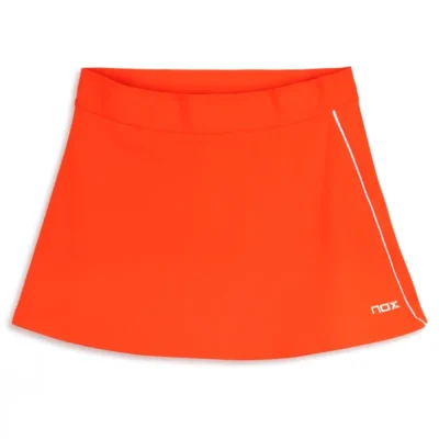NOX Women's Padel Skort Orange, Padel Skirt for women Image 4
