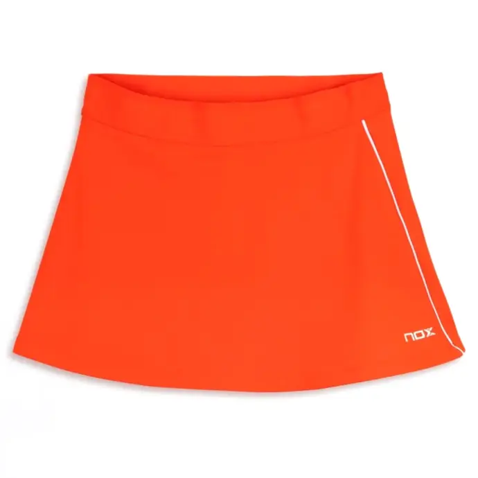 NOX Women's Padel Skort Orange, Padel Skirt for women Image 4