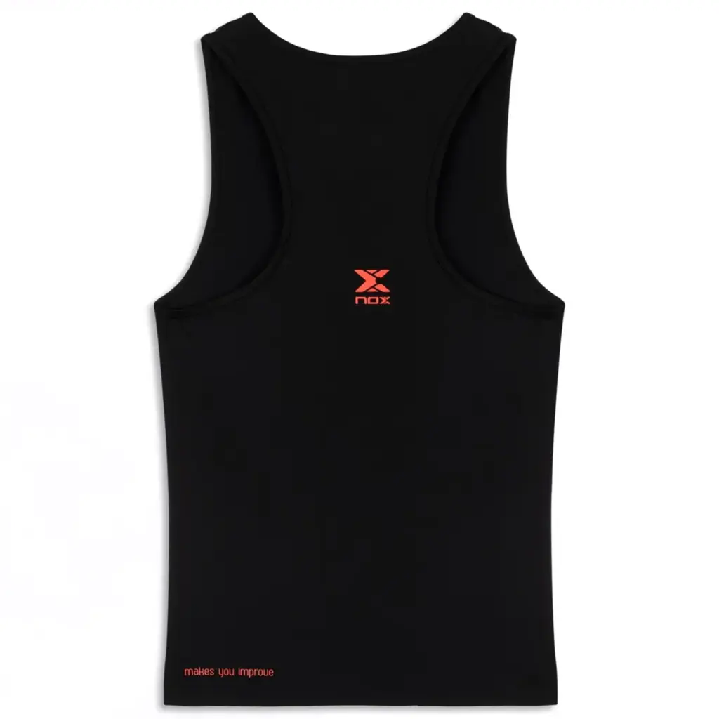 NOX Women's Padel TANK TOP Black Image 5
