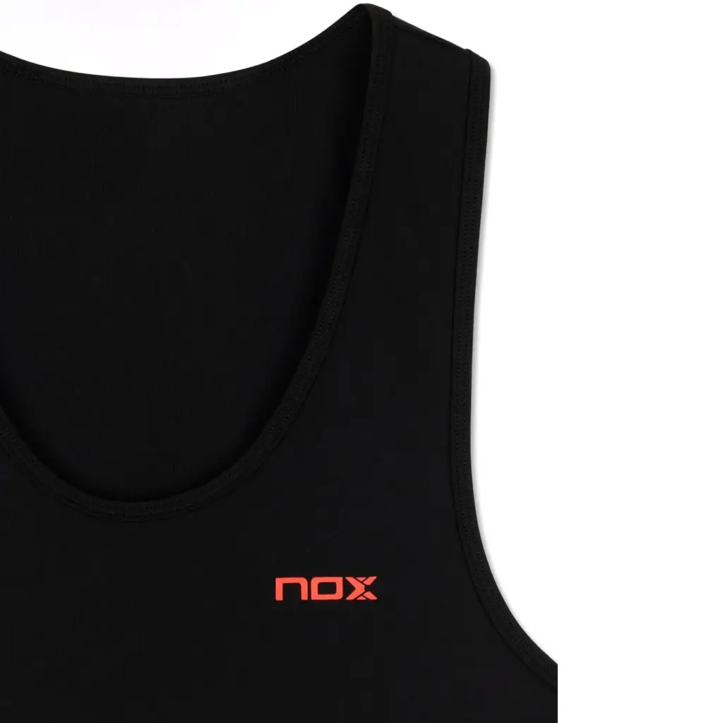 NOX Women's Padel TANK TOP Black Image 6