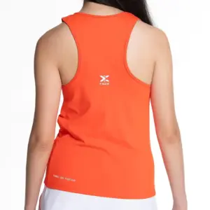 NOX Women's Padel TANK TOP Orange Women Padel Top Image 2