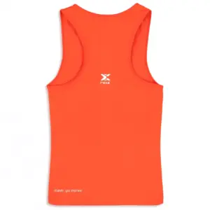 NOX Women's Padel TANK TOP Orange Women Padel Top Image 4