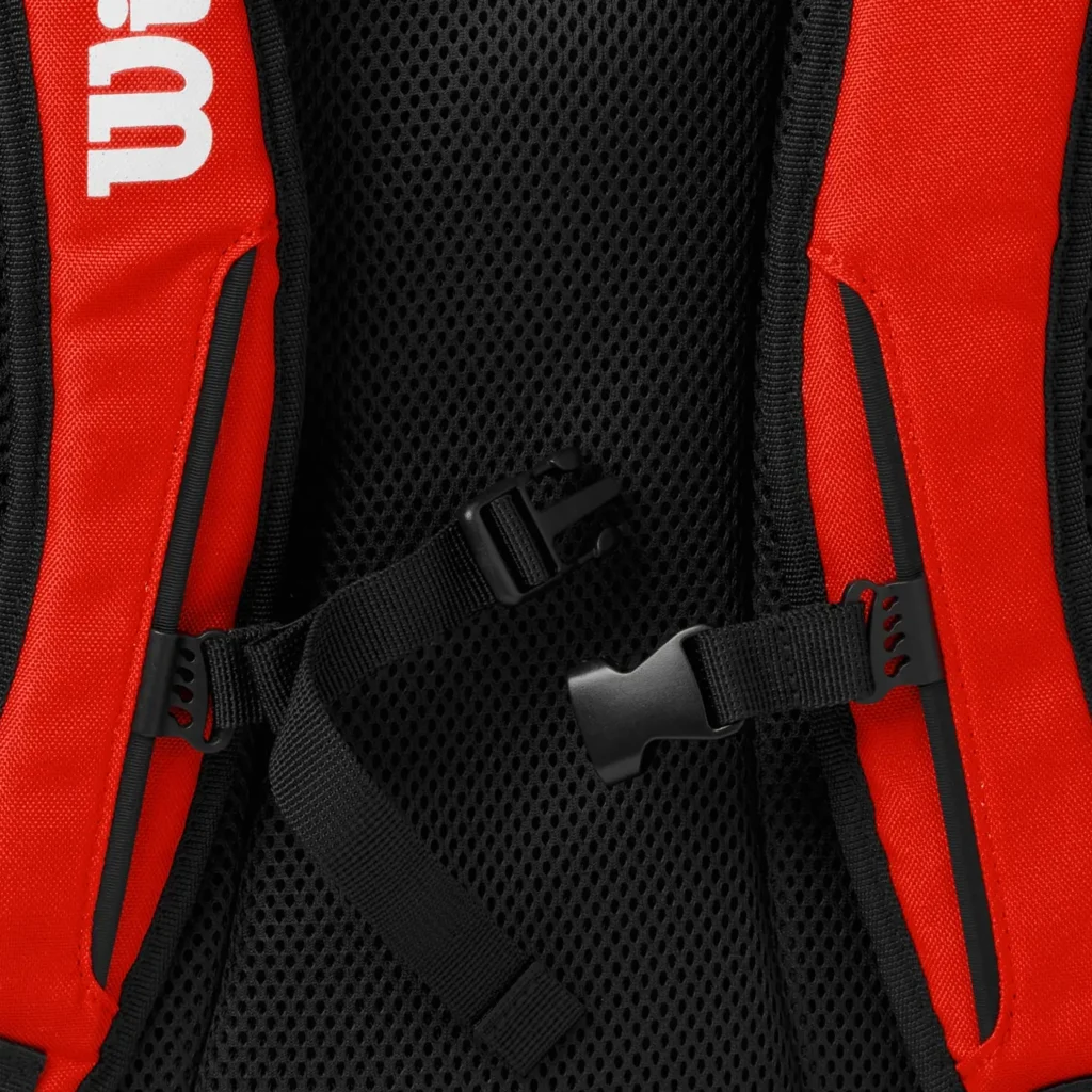 Wilson Tour Blade Padel Backpack RED, best Padel Backapack Image 4
