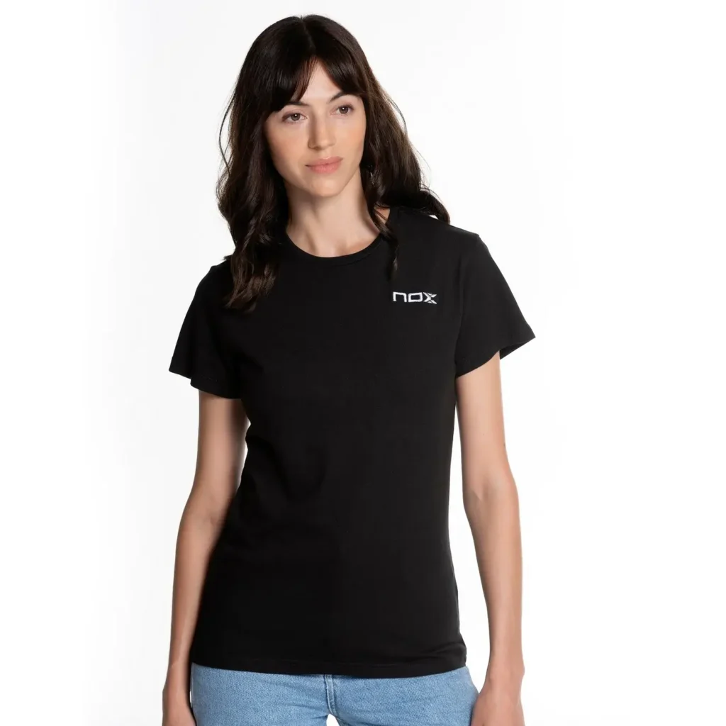 Camiseta Mujer Nox Basic - Casual Negro Image 2