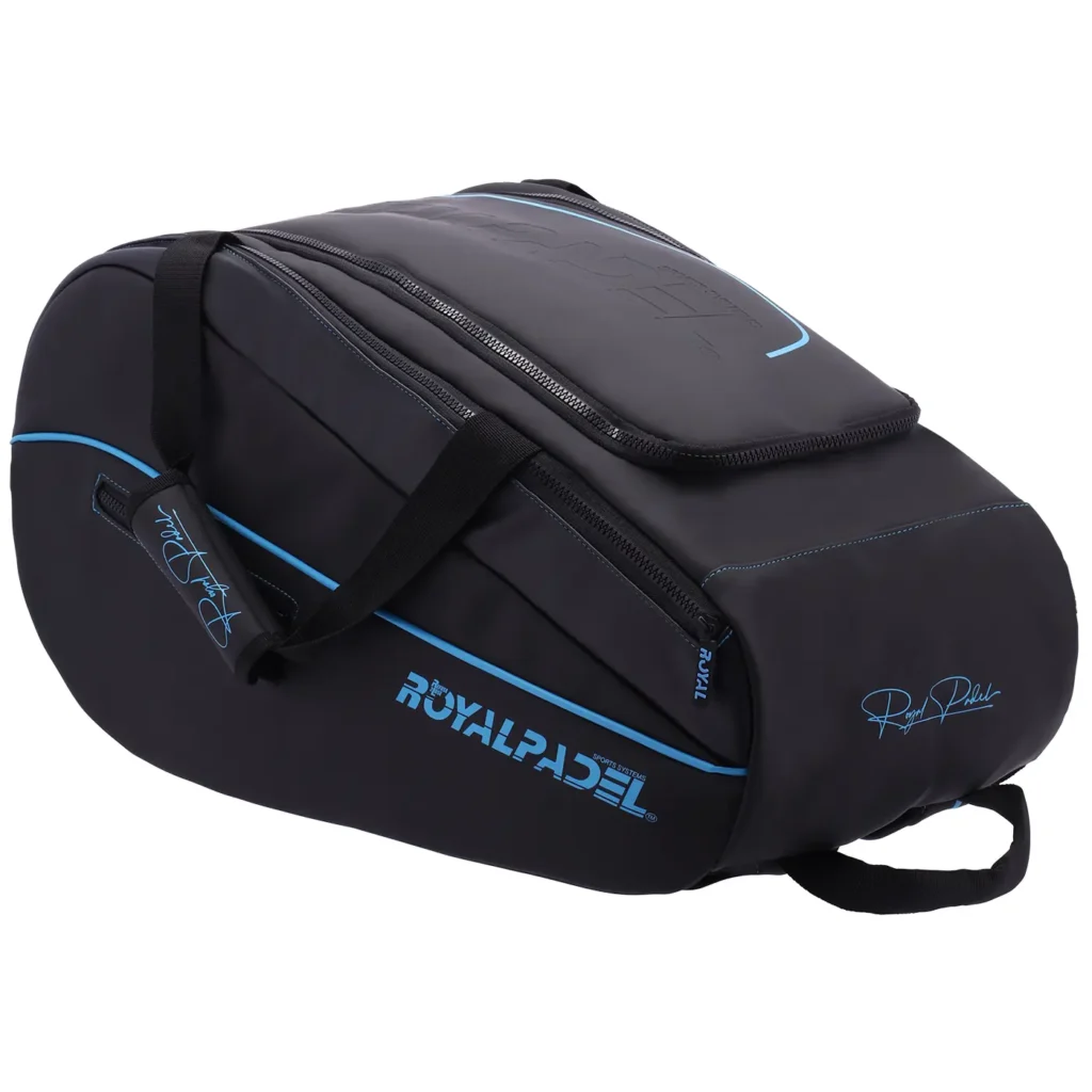 Royal Padel Black Blue Padel Bag, padel backpack image 4
