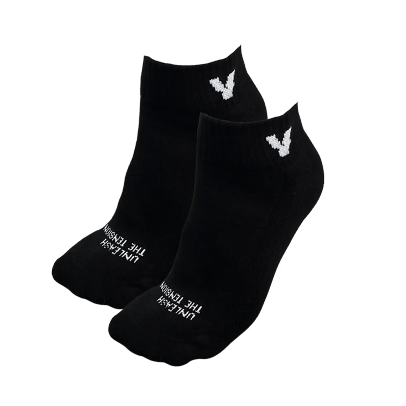 Volt Padel Short Socks, Ankel socks, Ankel Padel Socks Black (2 pack) Image 11 Volt Padel Short Socks, Ankel socks, Ankel Padel Socks Black (2 pack) Image 11
