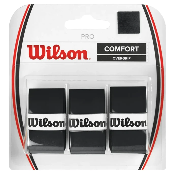 WILSON Pro Overgrip 3 Pack Black image 3