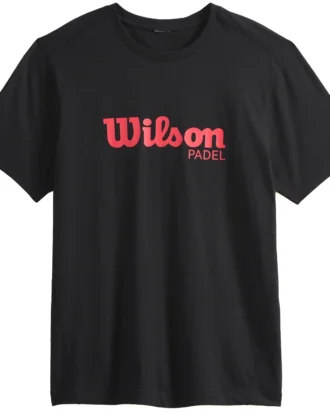 Wilson Graphic Padel Tee Black