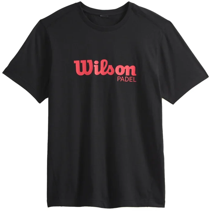 Wilson Graphic Padel Tee Black