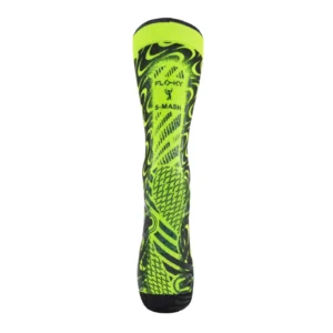 FLOKY Padel Socks S-Mash Yellow Moonphase