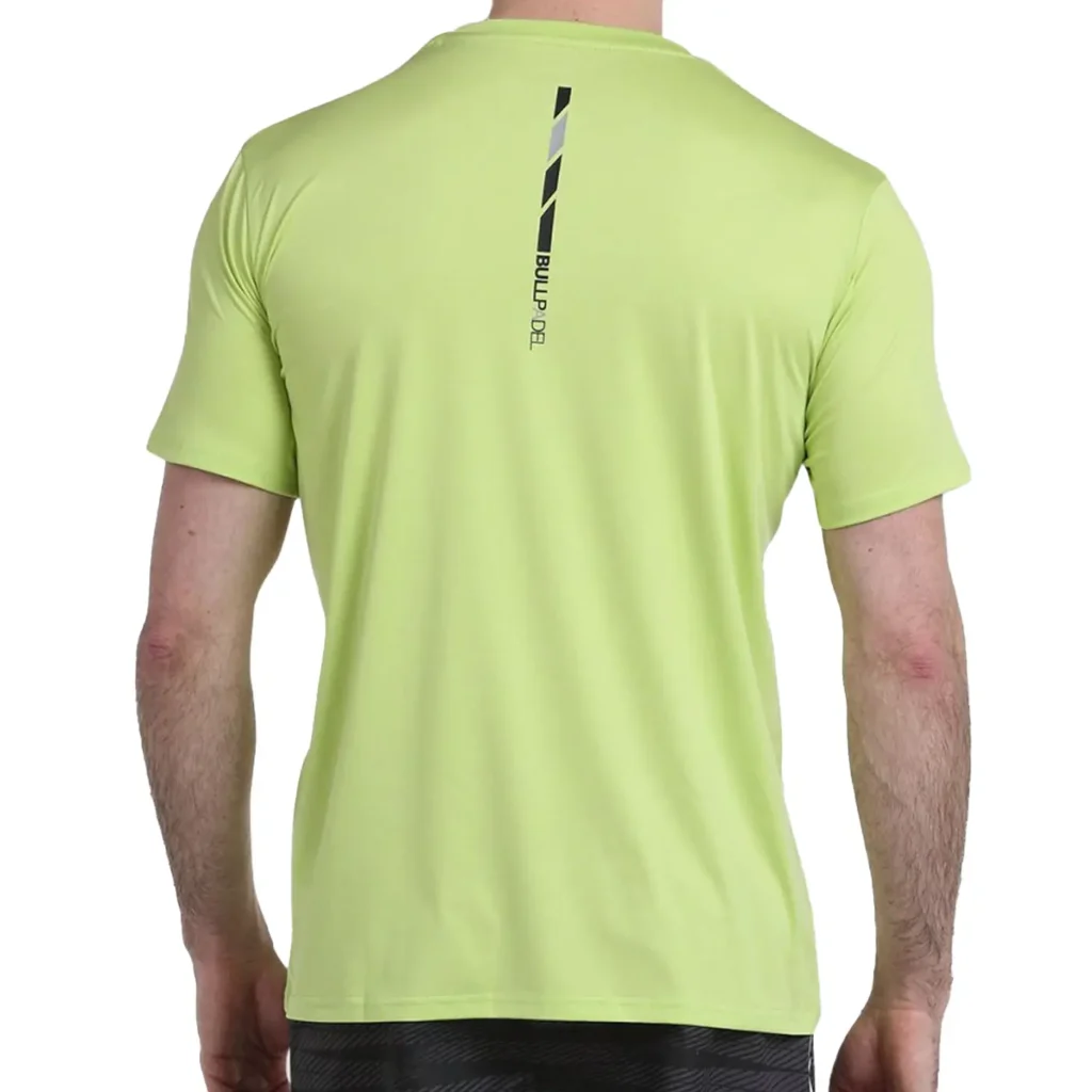 BULLPADEL T-Shirt Leteo Yellow Sulfur 1