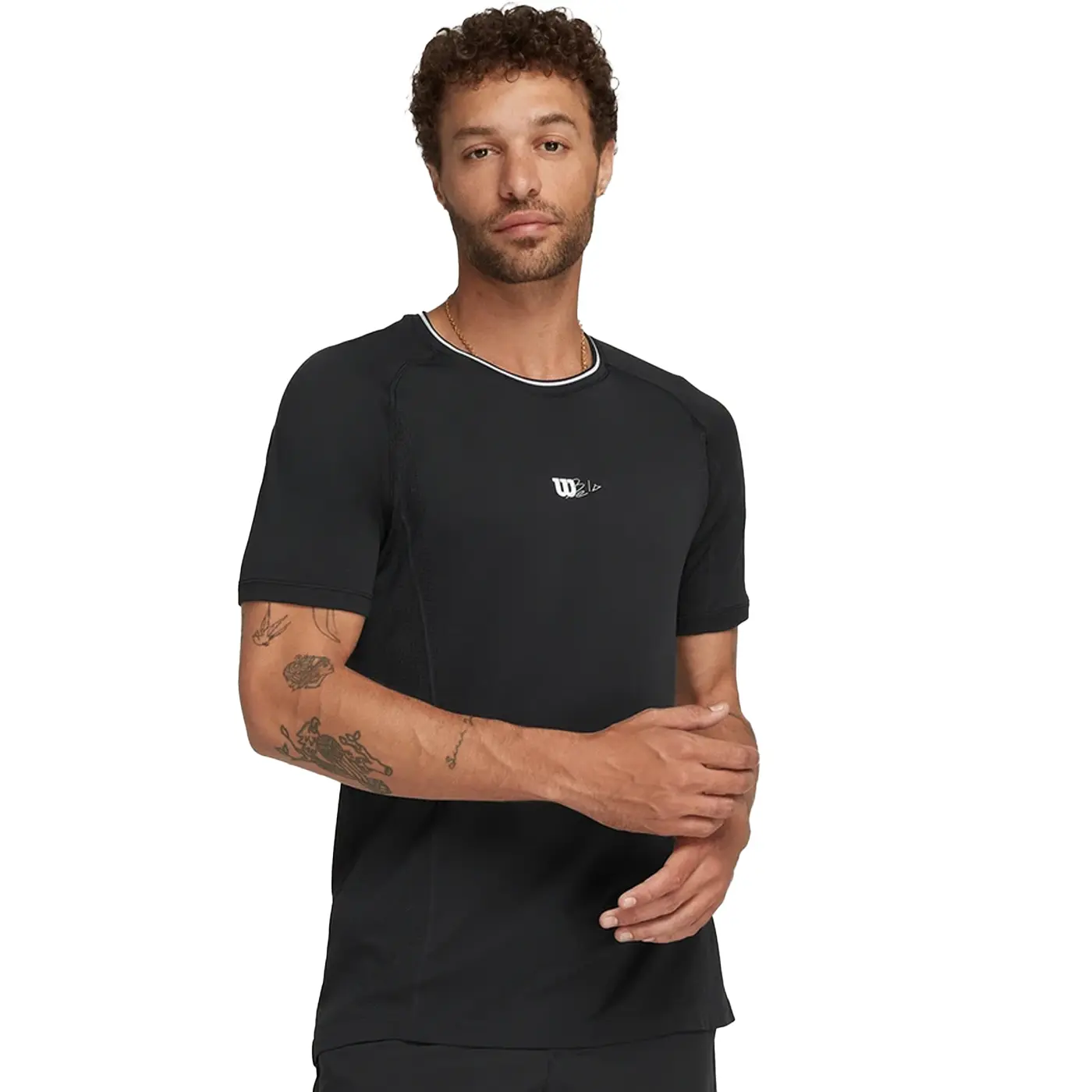 Wilson Padel Shirt PLAYER'S SEAMLESS CREW image 1 Wilson Padel Shirt PLAYER'S SEAMLESS CREW image 1