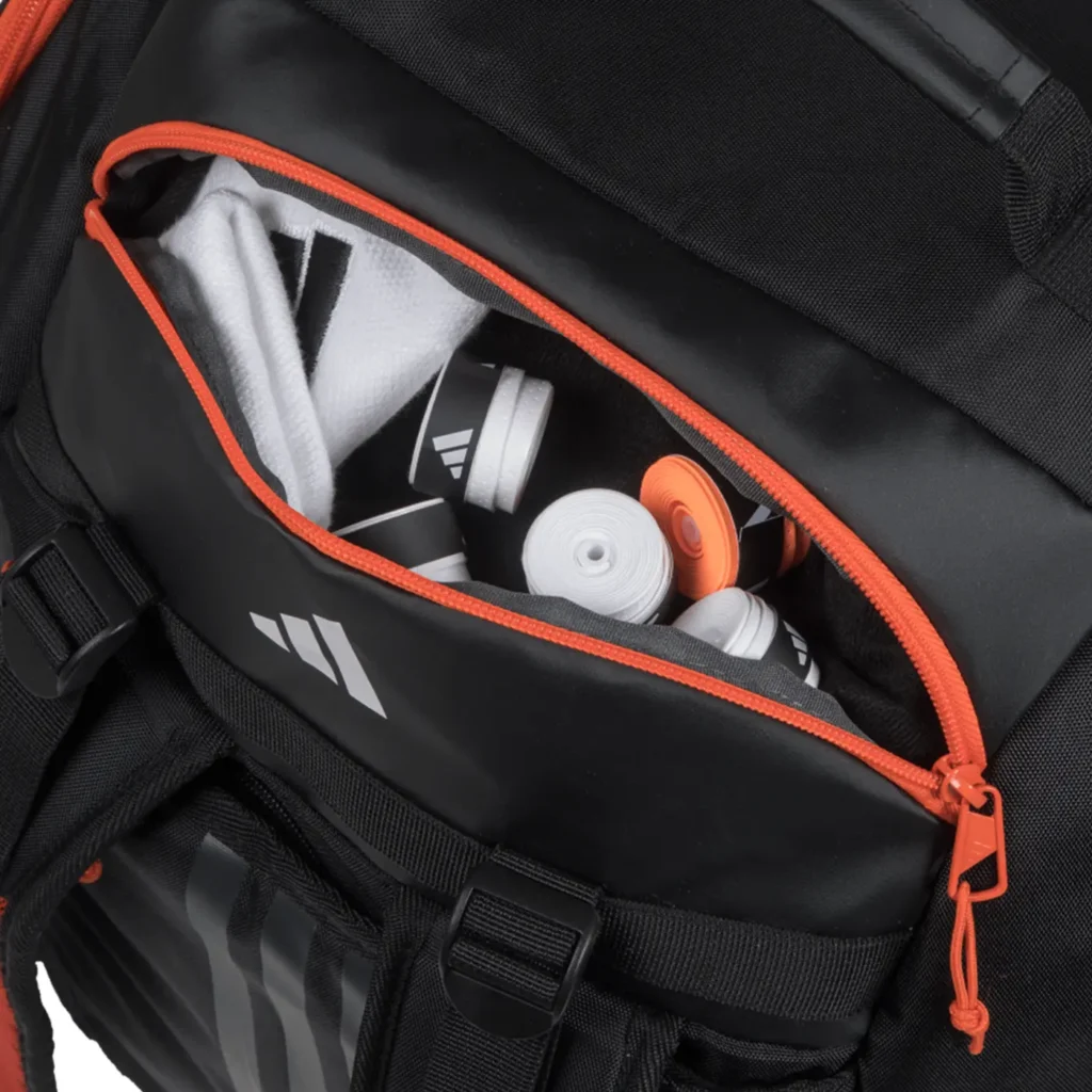 adidas Tour 3.3 Padel Racket Bag Black Orange image 2