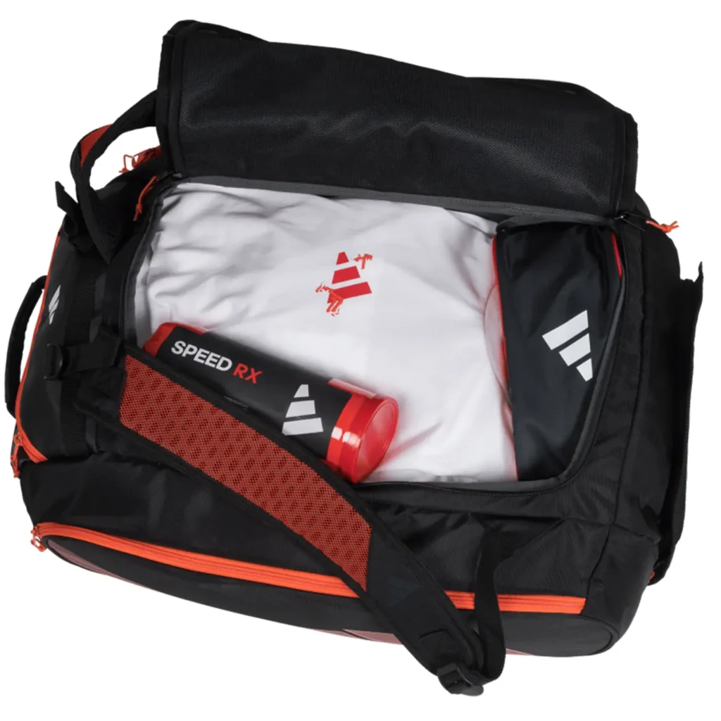 adidas Tour 3.3 Padel Racket Bag Black Orange image 4