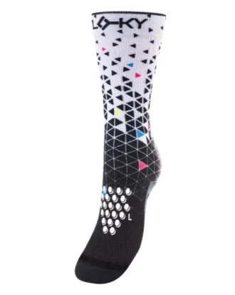 FLOKY Padel Biomechanical Socks S-Mash Black Degrade image 1