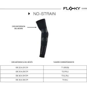 FLOKY Arm Sleeve Black - Image 4