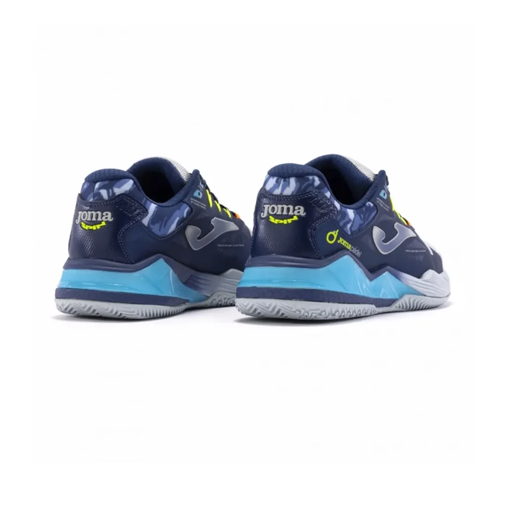JOMA Spin Men's Padel Shoes 2405 Petroleum Blue 04