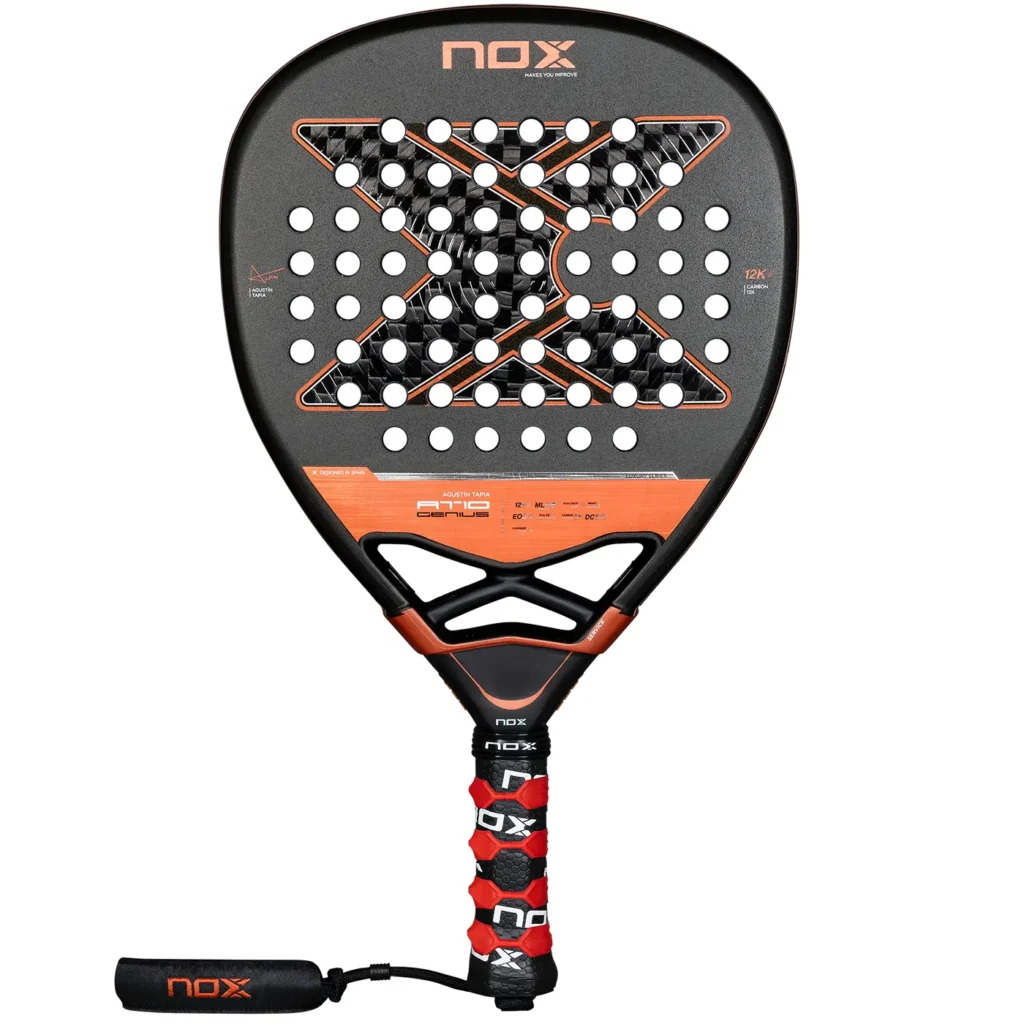 NOX AT10 Attack 12K Alum Agustin Tapia 2025 Padel Racket - Image 2
