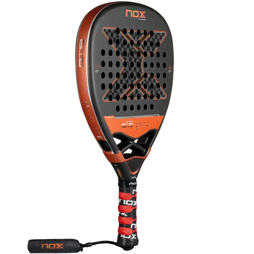 NOX AT10 Attack 12K Alum Agustin Tapia 2025 Padel Racket - Image 3