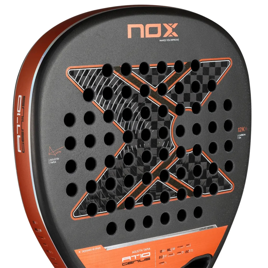 NOX AT10 Attack 12K Alum Agustin Tapia 2025 Padel Racket - Image 9