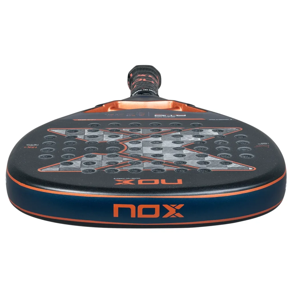NOX AT10 Attack 18K Alum Agustin Tapia 2025 Padel Racket - Image 7