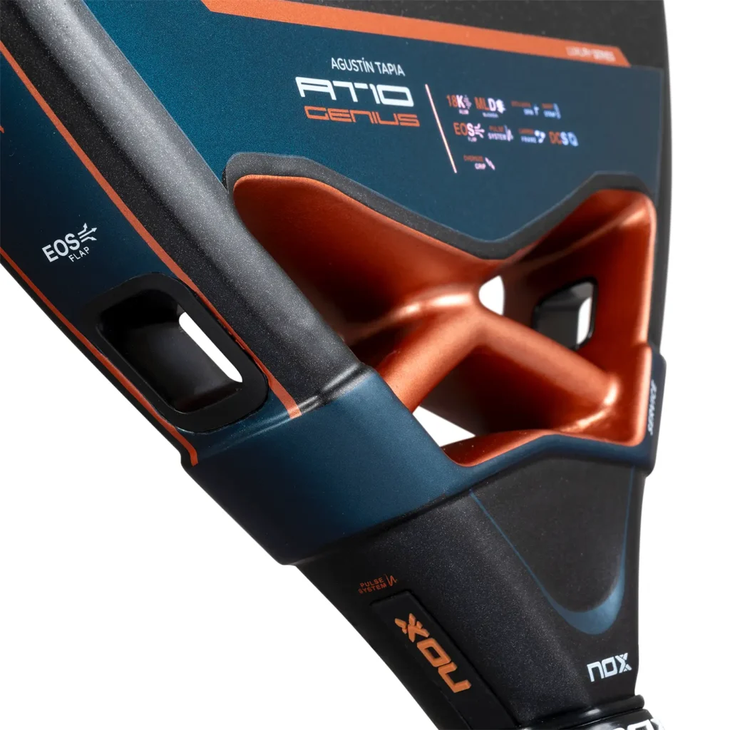 NOX AT10 Attack 18K Alum Agustin Tapia 2025 Padel Racket - Image 10