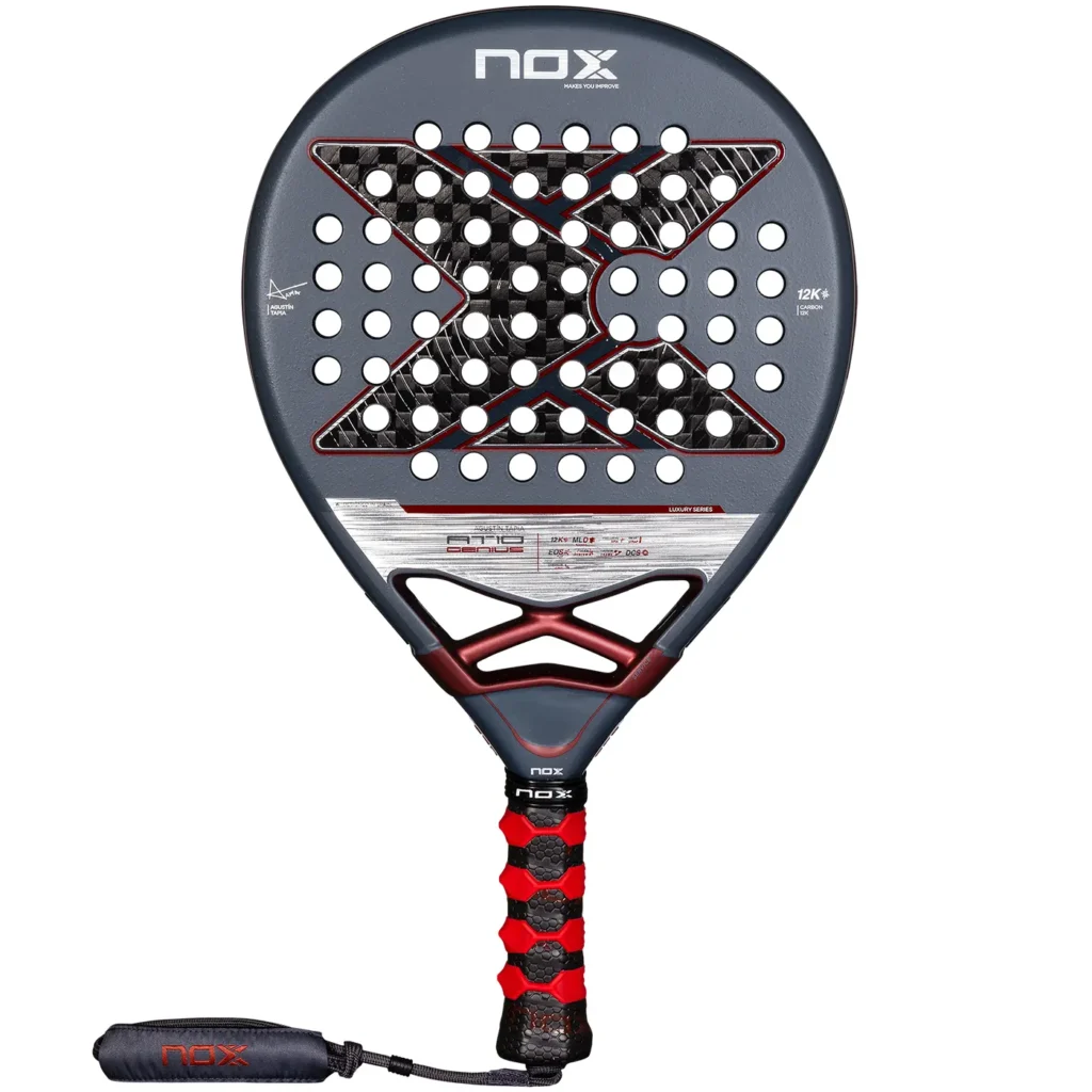 NOX AT10 Luxury GENIUS 12K 2025 Padel Racket Agustin Tapia - Image 2