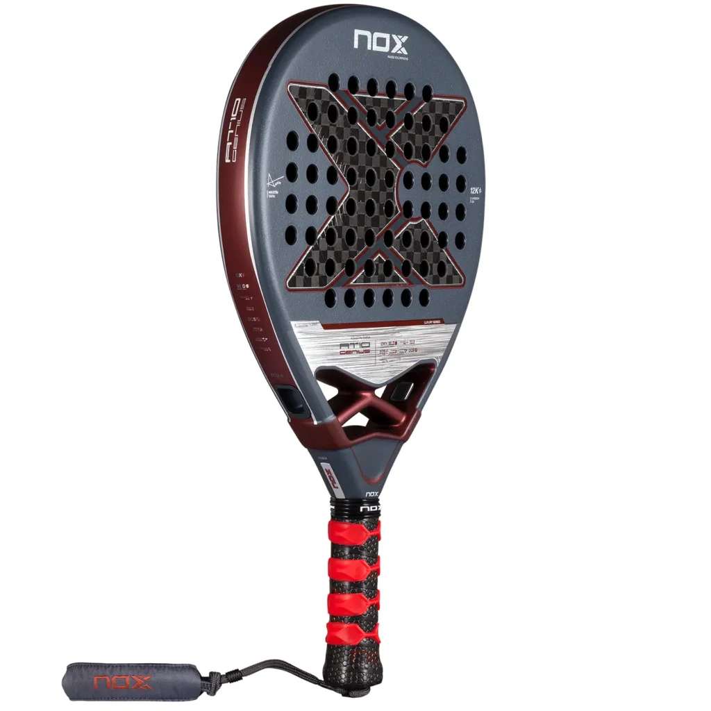 NOX AT10 Luxury GENIUS 12K 2025 Padel Racket Agustin Tapia - Image 3