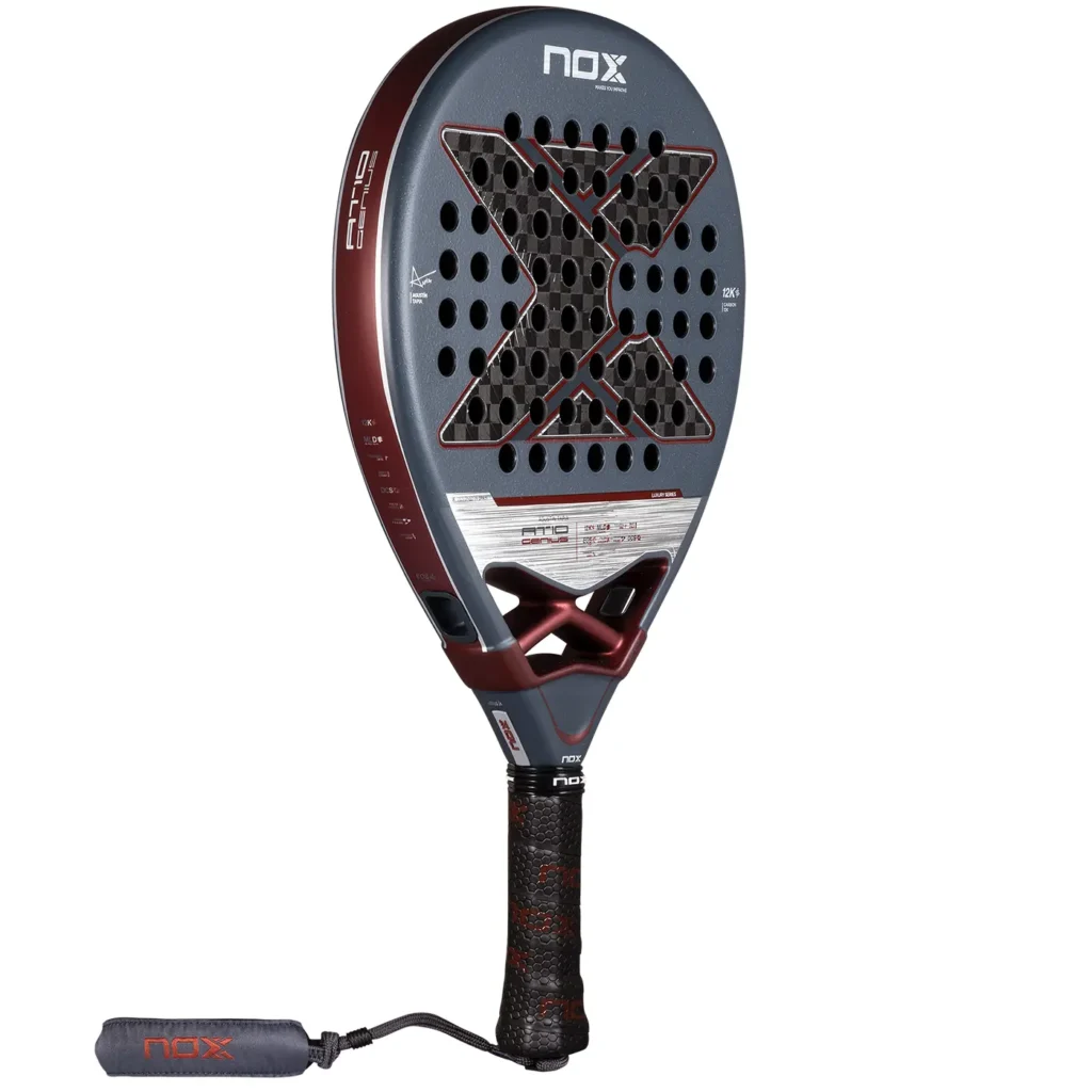 NOX AT10 Luxury GENIUS 12K 2025 Padel Racket Agustin Tapia - Image 4