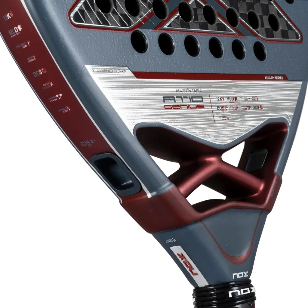 NOX AT10 Luxury GENIUS 12K 2025 Padel Racket Agustin Tapia - Image 9