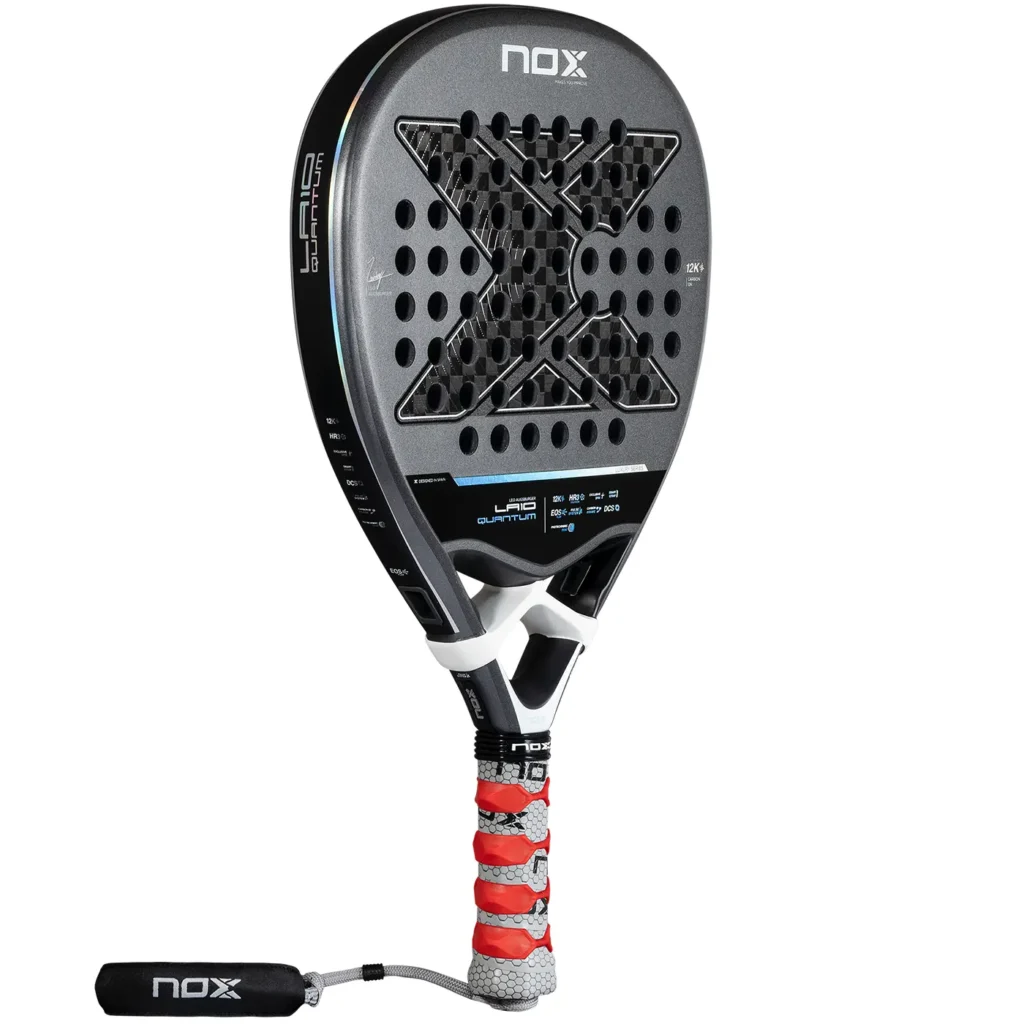 NOX LA10 Quantum 12K 2025 Padel Racket Leo Augsburguer - Image 3