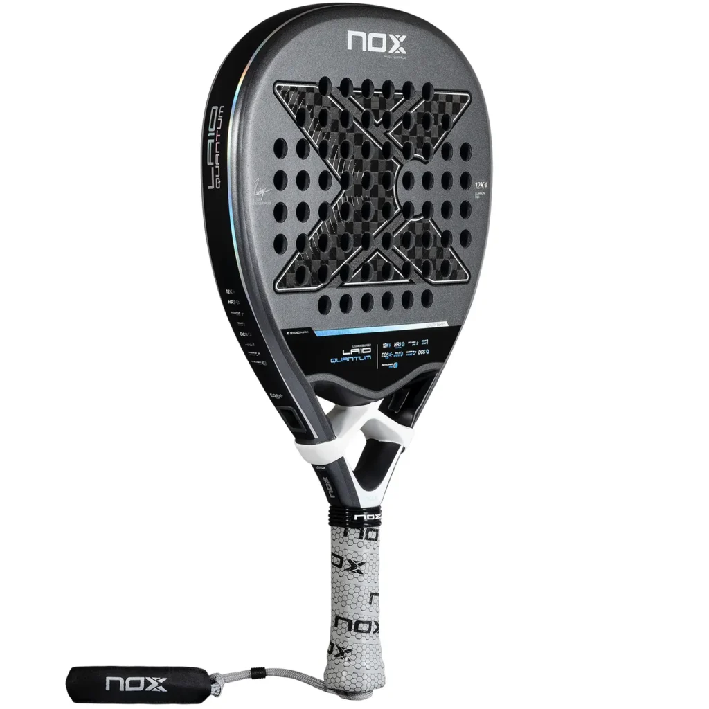 NOX LA10 Quantum 12K 2025 Padel Racket Leo Augsburguer - Image 4