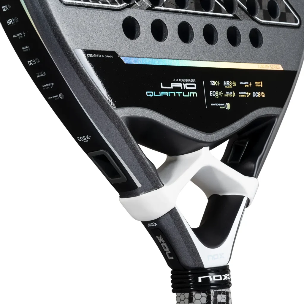 NOX LA10 Quantum 12K 2025 Padel Racket Leo Augsburguer - Image 13