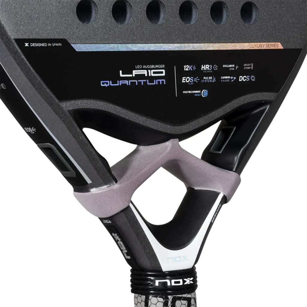 NOX LA10 Quantum 12K 2025 Padel Racket Leo Augsburguer - Image 14
