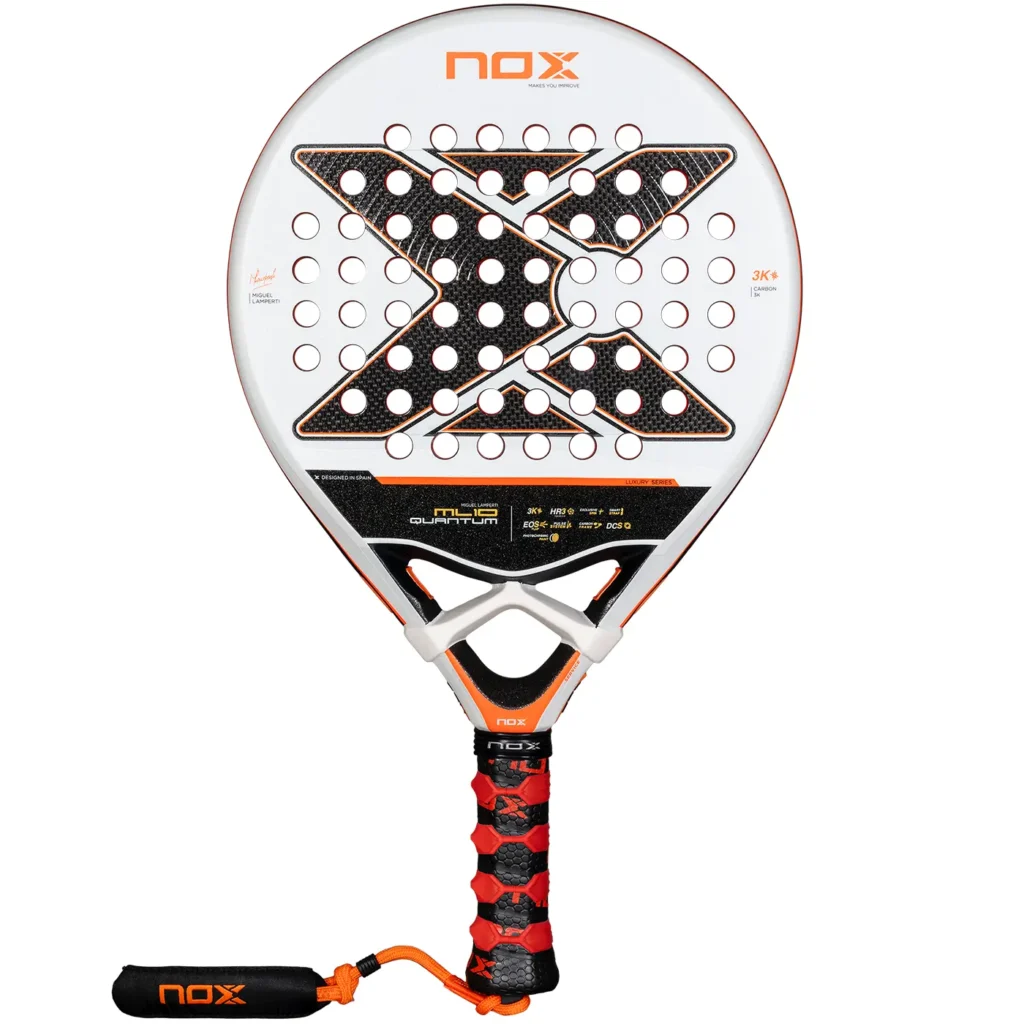 NOX ML10 Quantum 3K 2025 Padel Racket Miguel Lamperti - Image 2