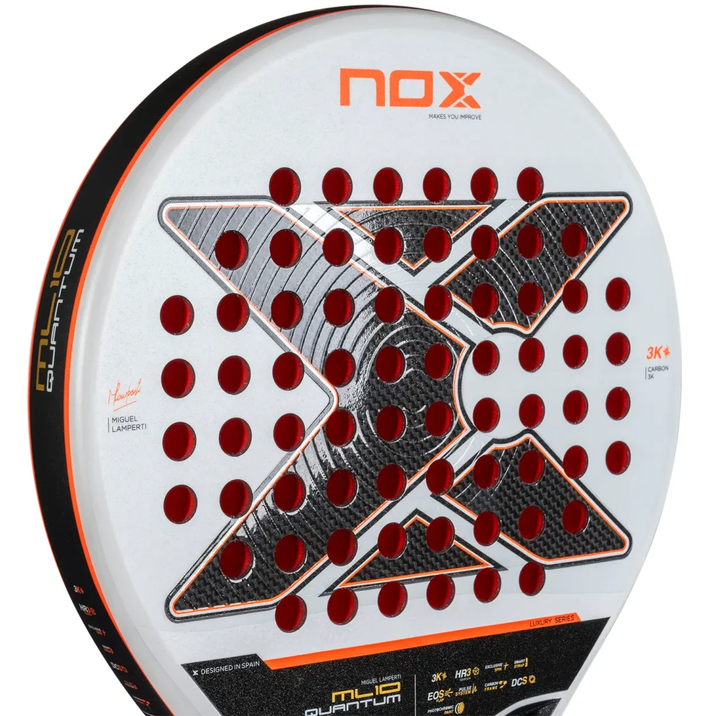NOX ML10 Quantum 3K 2025 Padel Racket Miguel Lamperti - Image 11