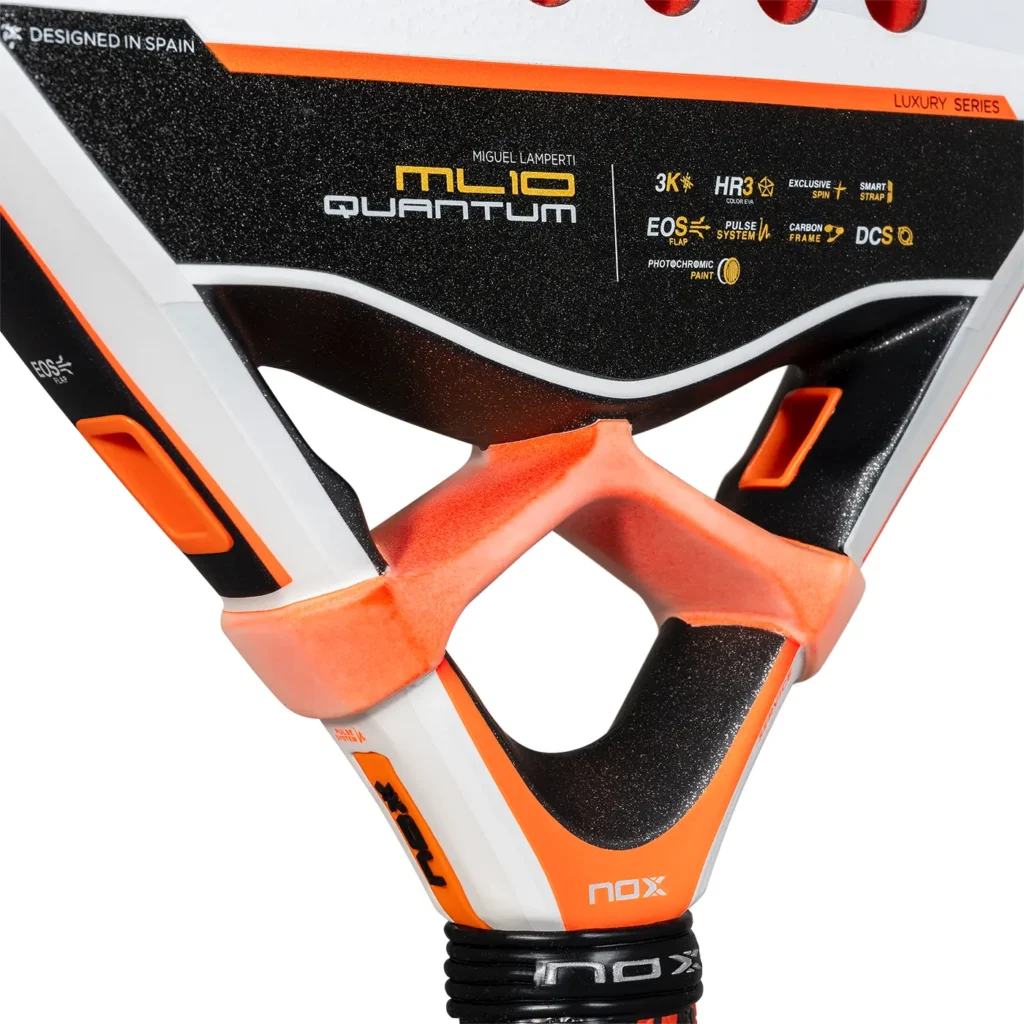 NOX ML10 Quantum 3K 2025 Padel Racket Miguel Lamperti - Image 13