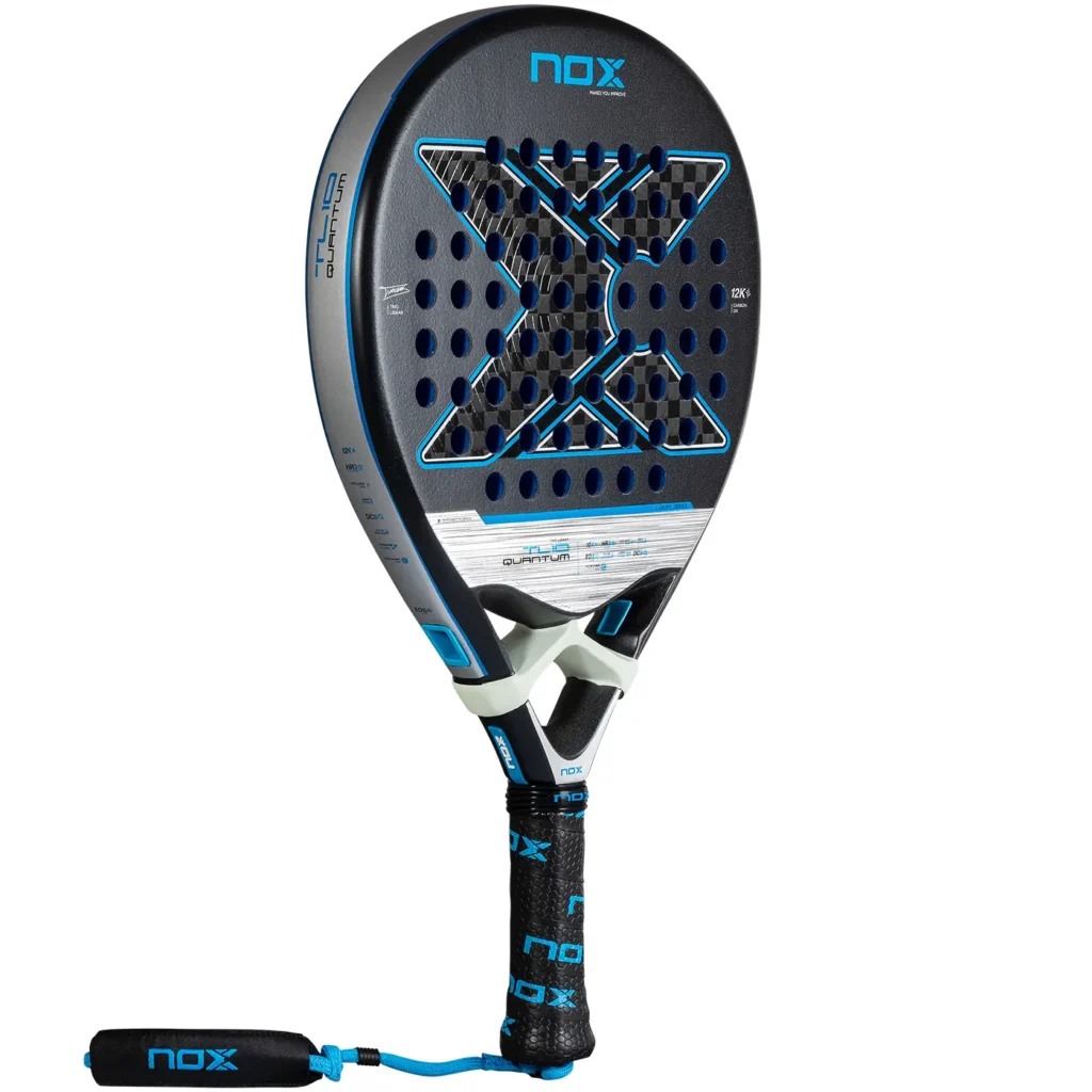 NOX TL10 Quantum 12K 2025 Padel Racket Tino Libaak - Image 4