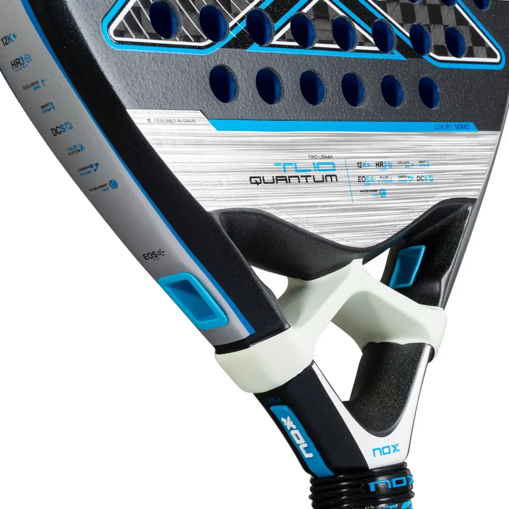 NOX TL10 Quantum 12K 2025 Padel Racket Tino Libaak - Image 9