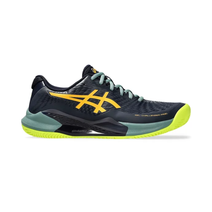 ASICS Gel Challenger 14 Padel Shoes Midnight Stadium Orange 05