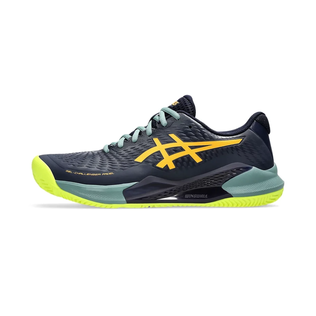 ASICS Gel Challenger 14 Padel Shoes Midnight Stadium Orange 08