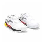 JOMA Set Men 2402 Padel Shoes White Red 04