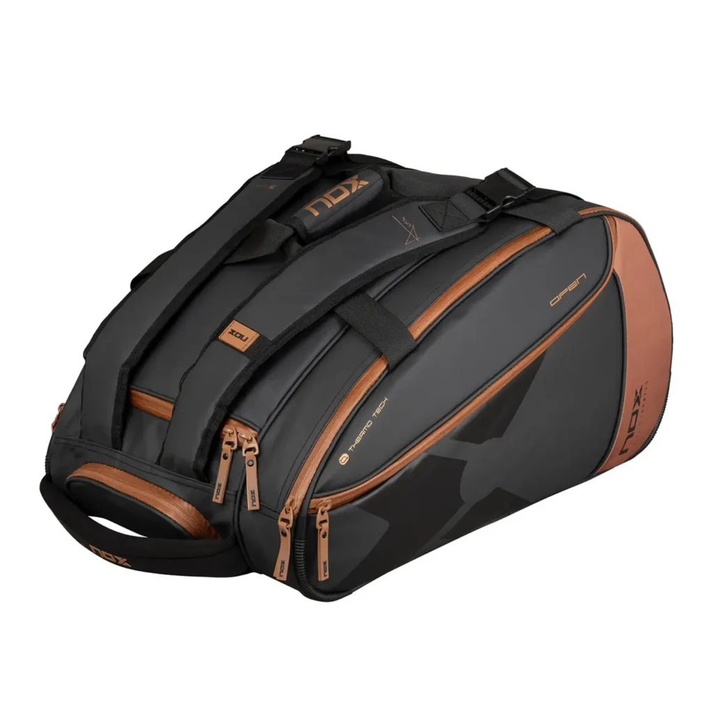 NOX Open Series Padel Bag Black Brown 05
