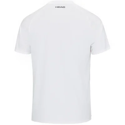 HEAD Performance Padel T-Shirt Men Printed White 02