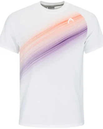 HEAD Performance Padel T-Shirt Men Printed White0