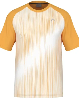 HEAD Performance Padel T-shirt Men Banana white 01