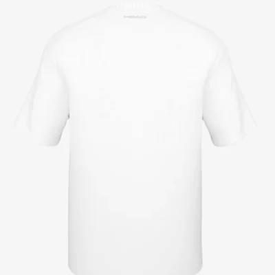HEAD Performance Padel T-shirt Men Yellow White 01